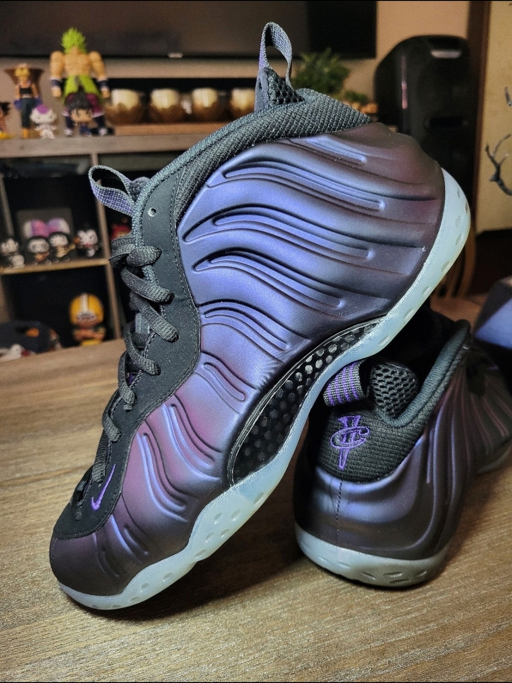 Nike Foamposite One Eggplants 2024 Sz 10.5 Excellent Condition